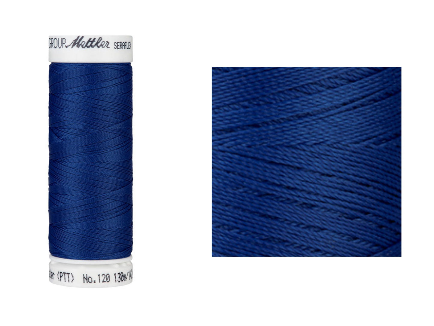 Seraflex Elastik-Nähgarn Königsblau