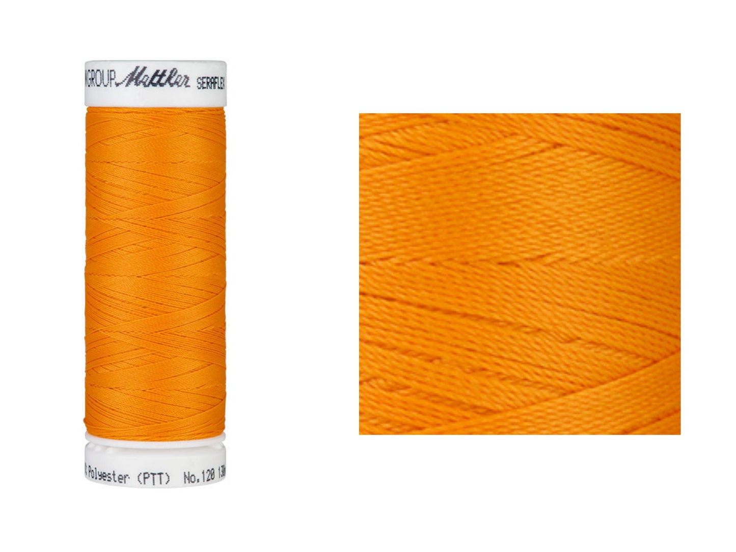 Seraflex Elastik-Nähgarn Pumpkin 122