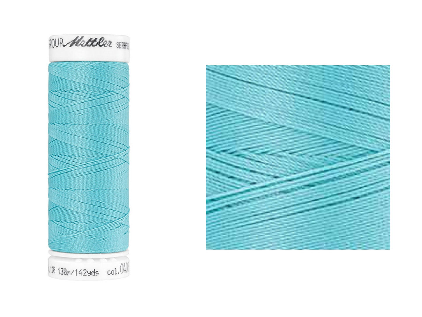 Seraflex Elastik-Nähgarn Aqua