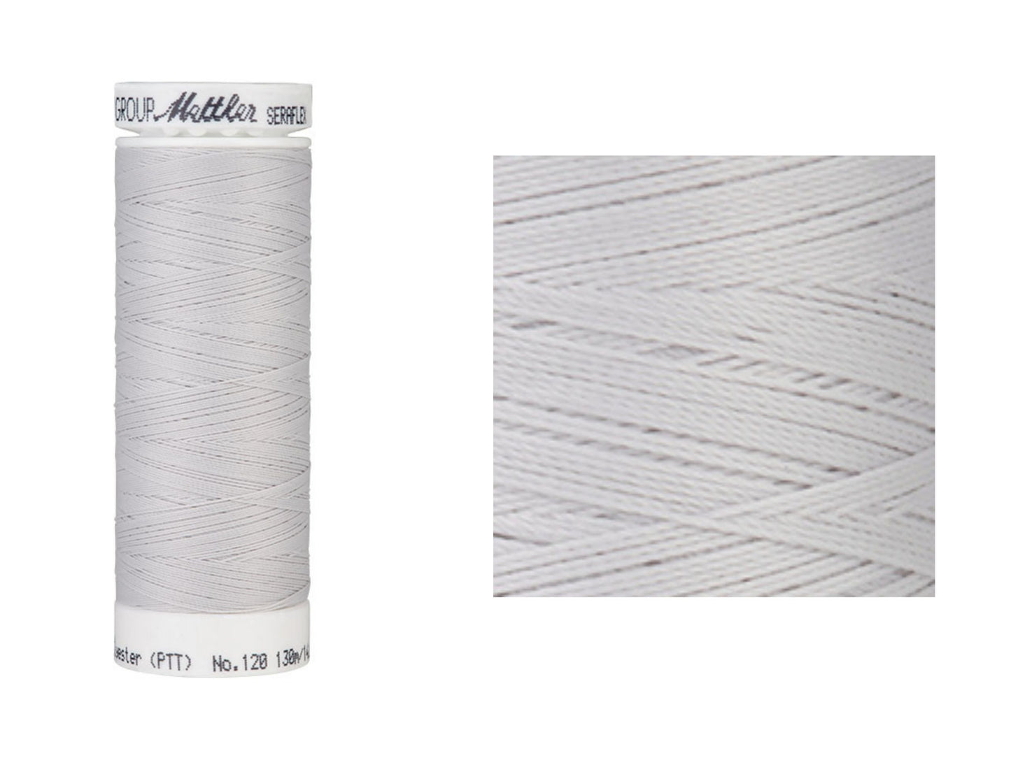 Seraflex Elastik-Nähgarn Mystik Grey