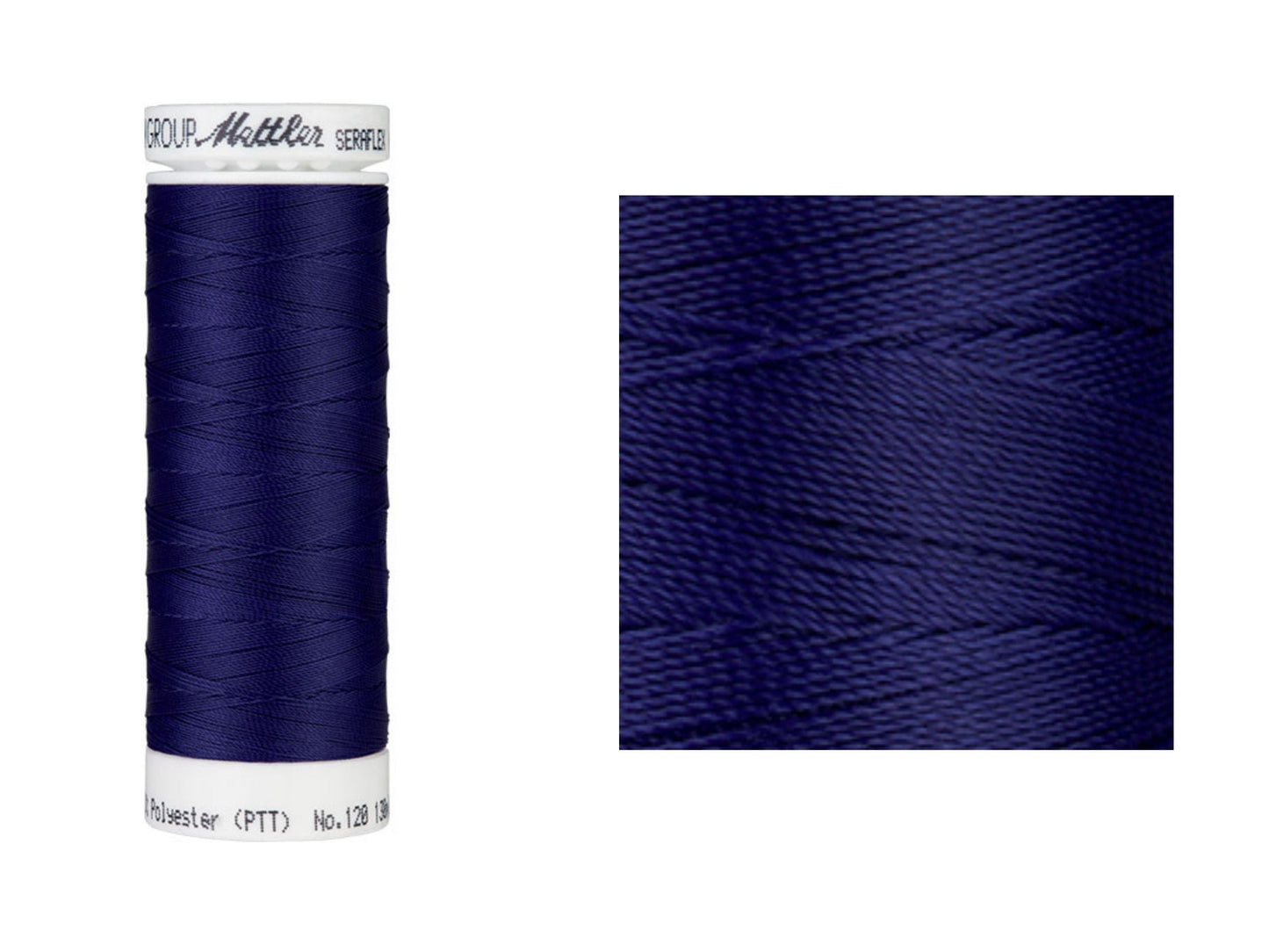 Seraflex Elastik-Nähgarn Delft Dunkelblau 1305