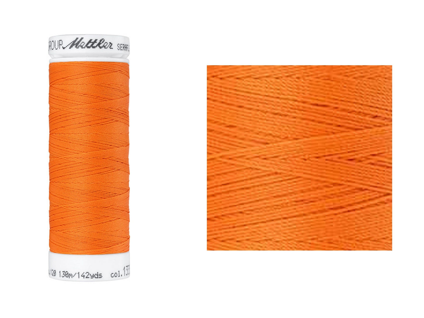 Seraflex Elastik-Nähgarn Tangerine