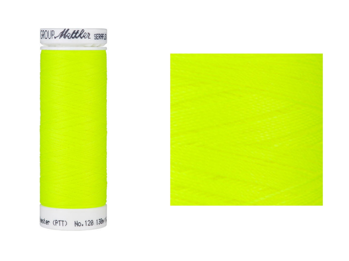 Seraflex Elastik-Nähgarn Neongelb