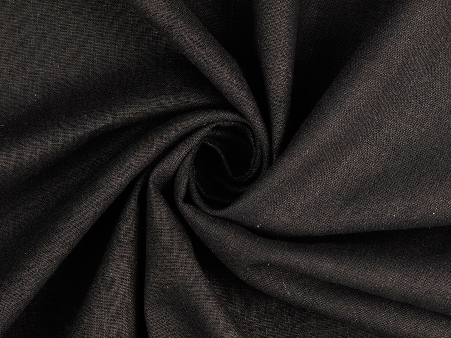 Leinen Schwarz gewaschen