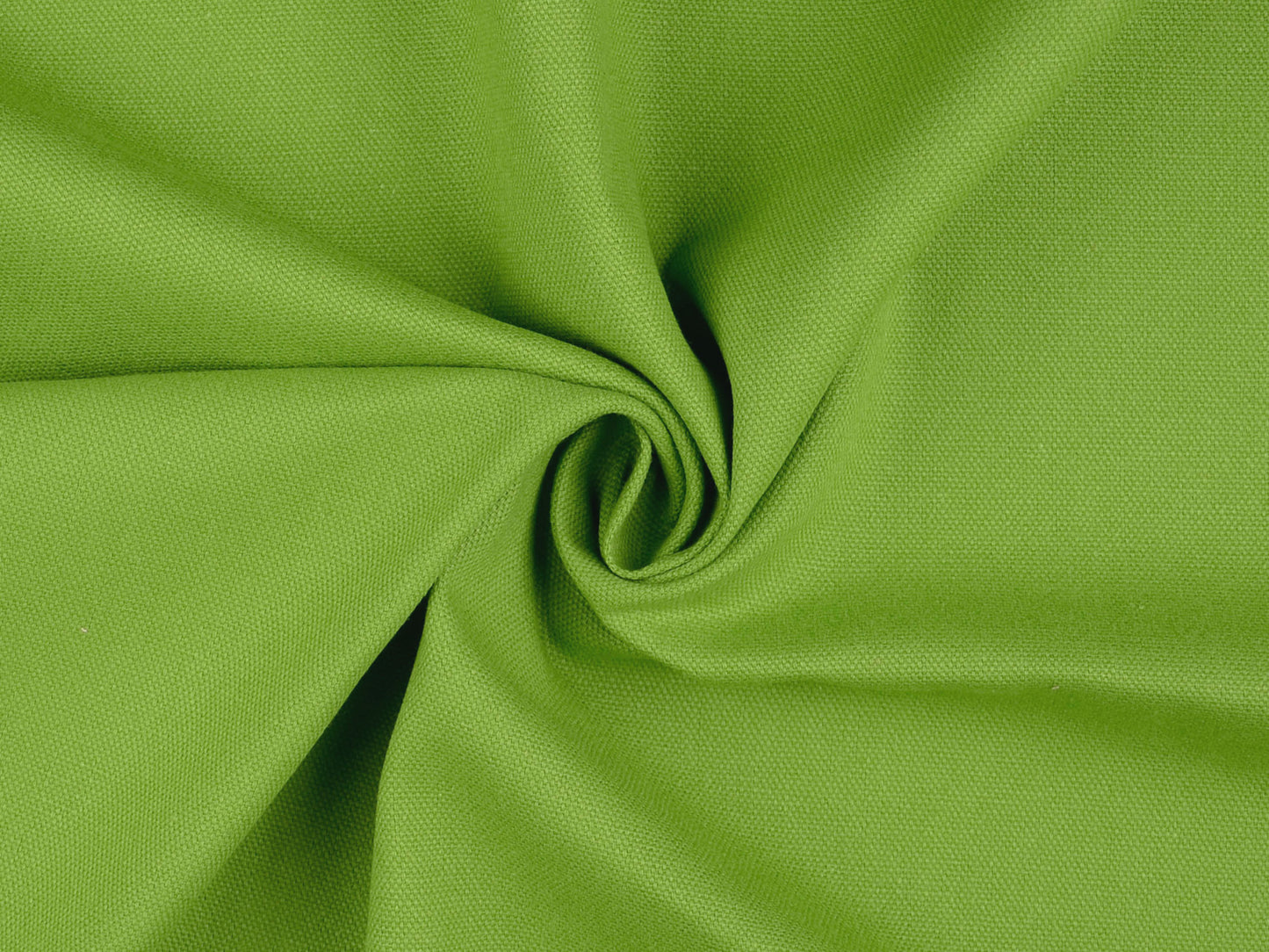 Dekostoff Uni Grün Canvas Robust