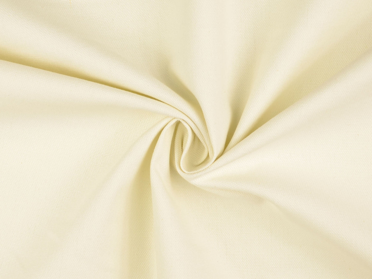 Dekostoff Uni Naturweiß Canvas