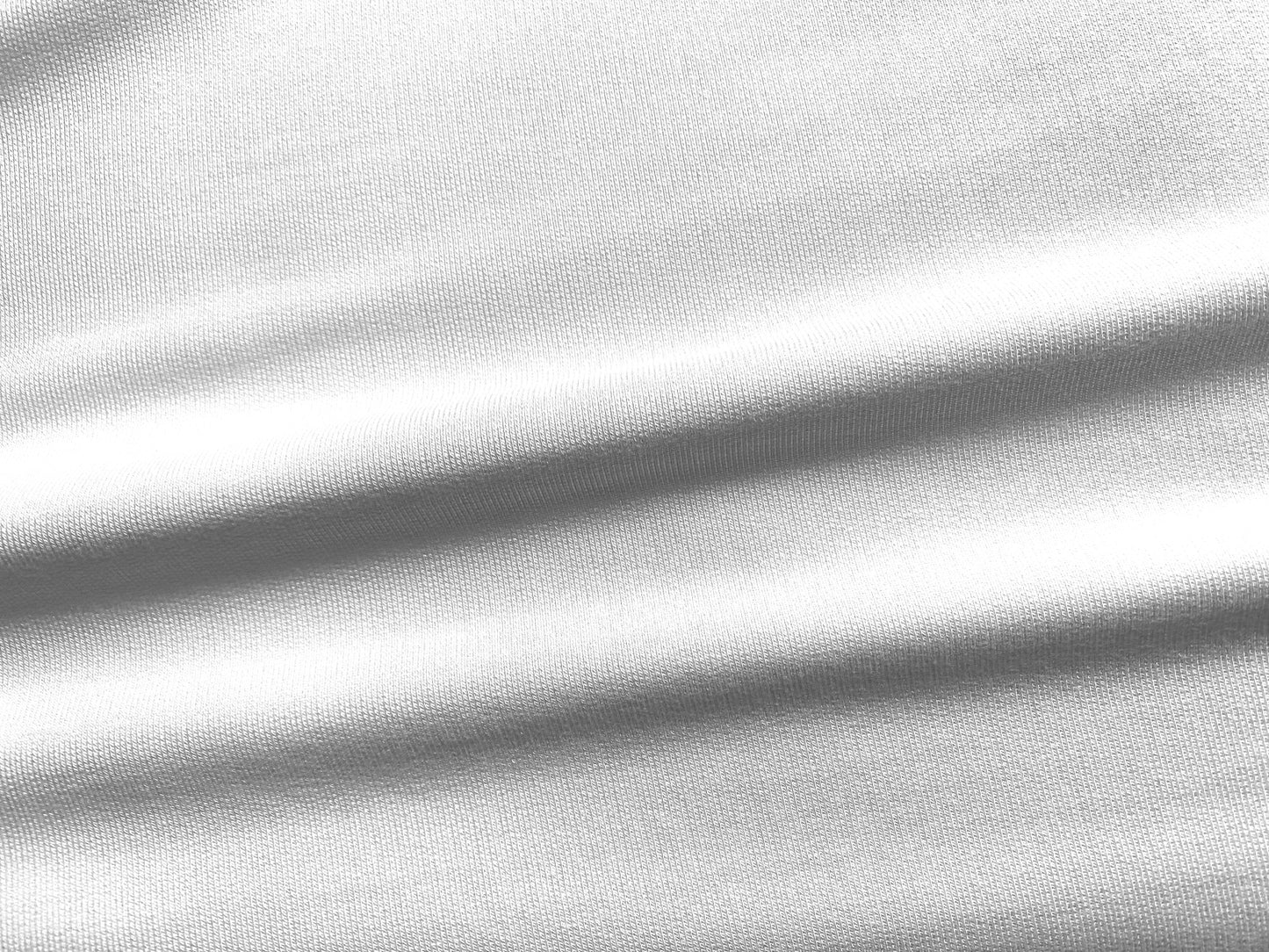 Jersey Organic Bambus Weiß