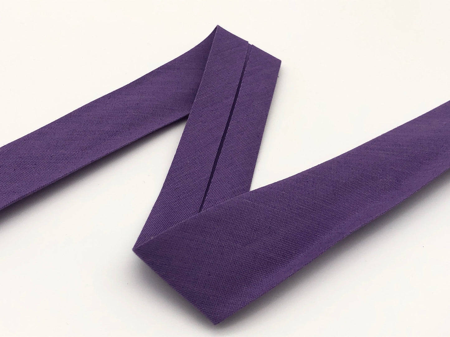Schrägband 27 mm Pflaume Violett