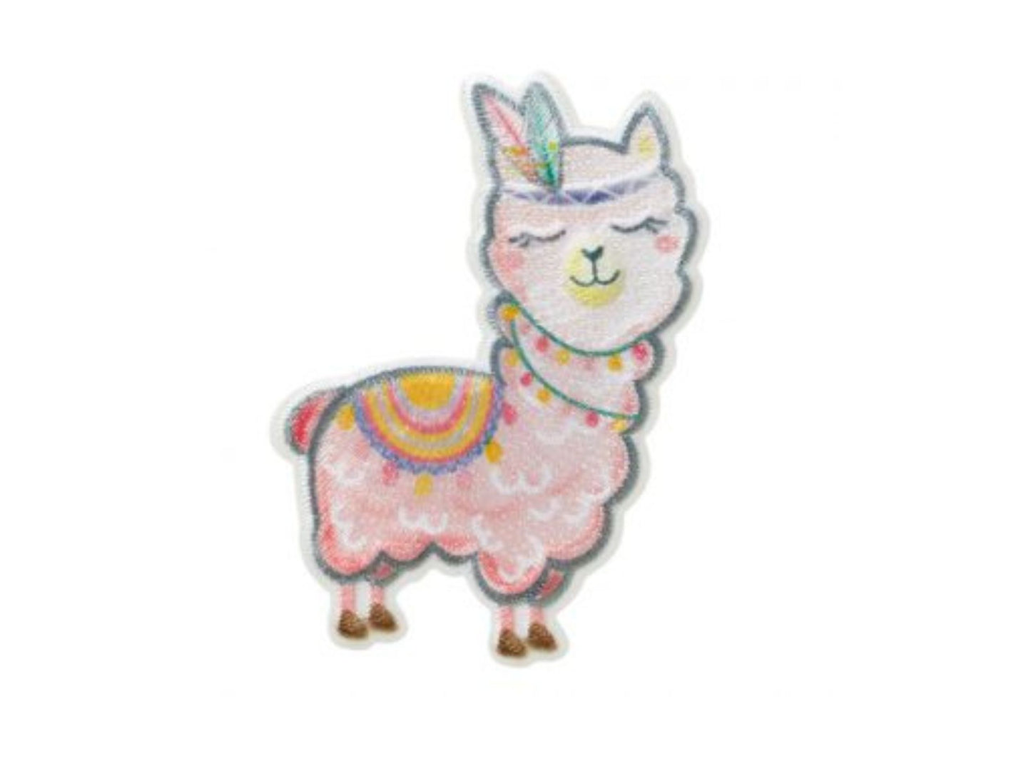 Lovely Alpaka Bügelbild/Applikation