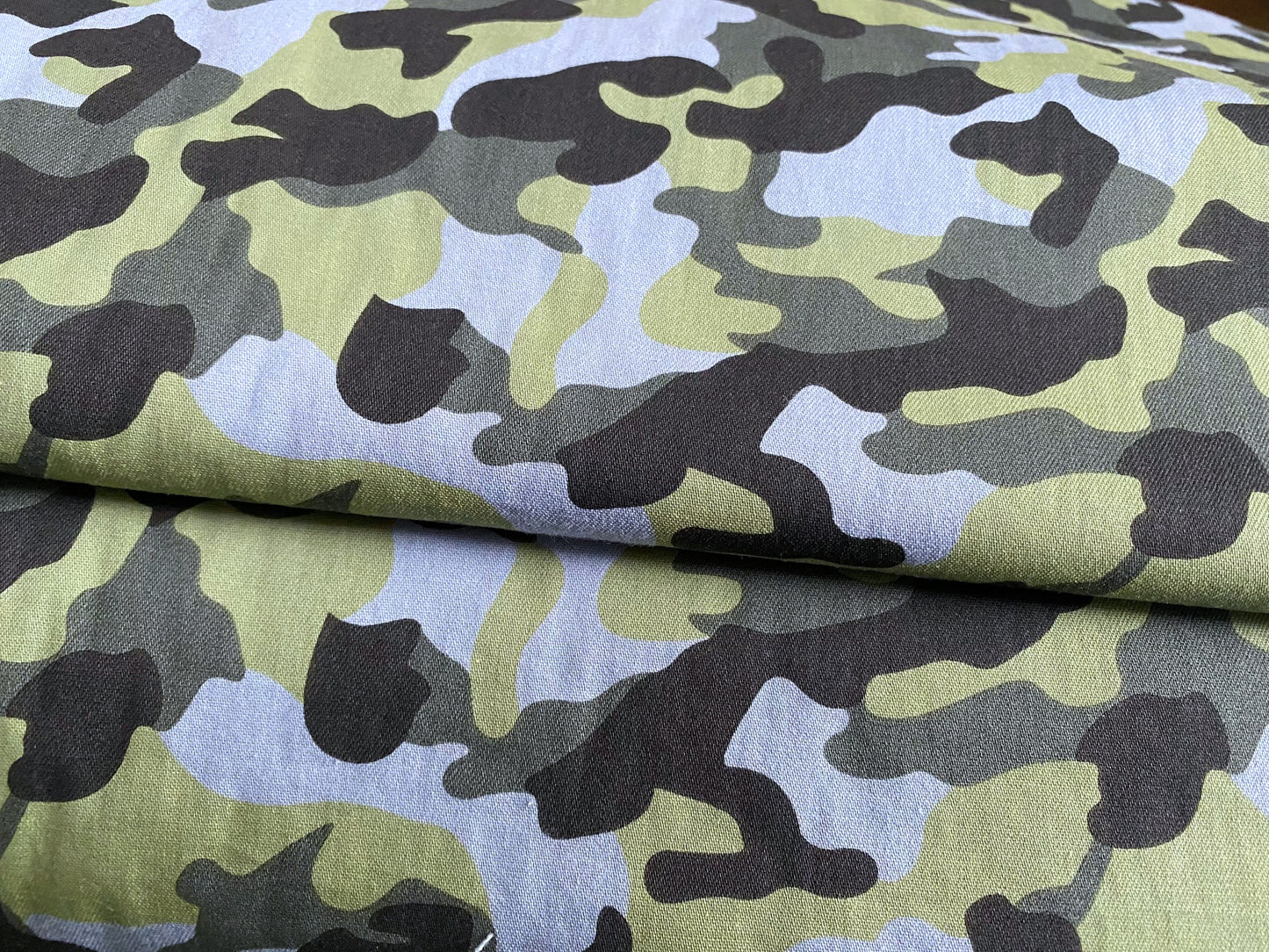 Baumwollstoff Camouflagemuster
