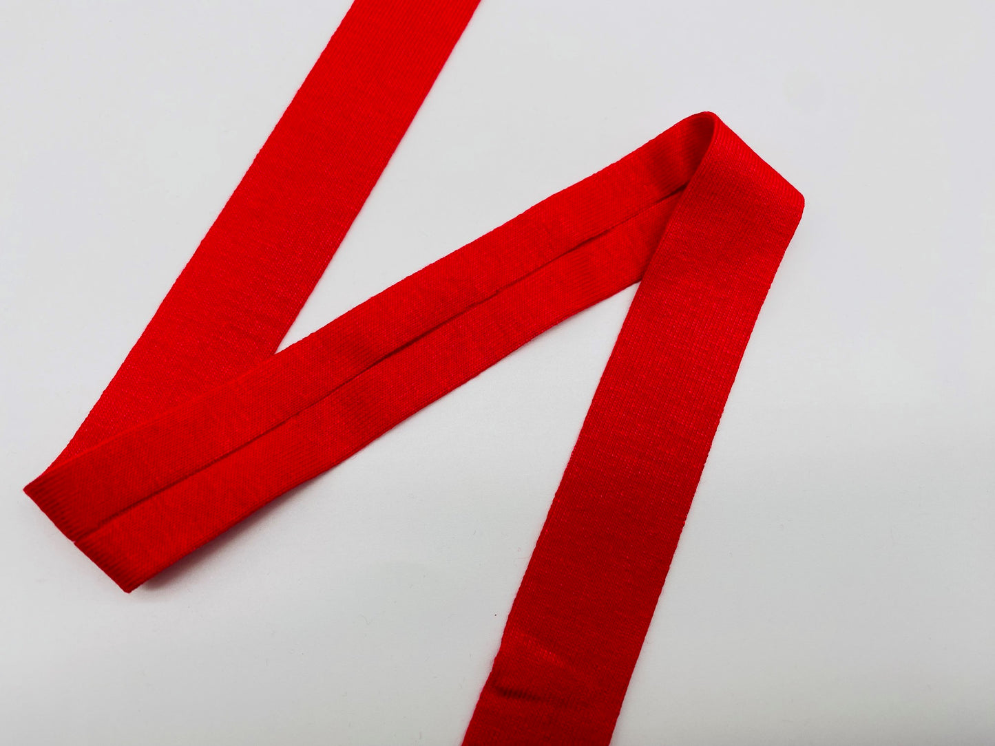 Jersey Schrägband Viskose Feuerrot