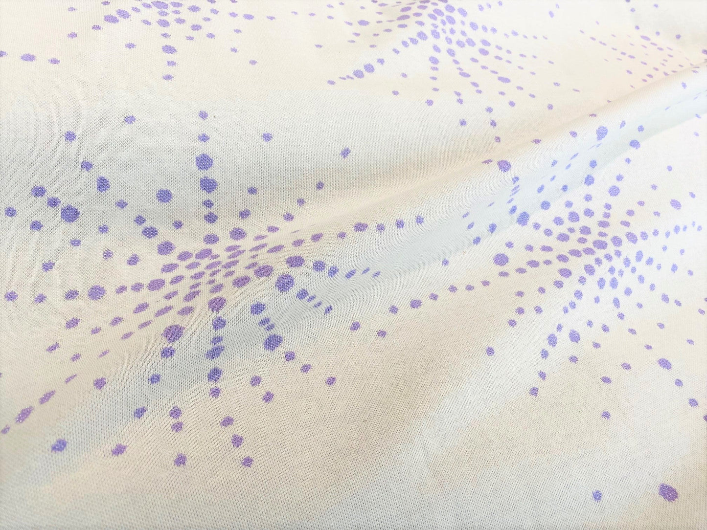 Bio-Jacquard Jersey Glossy Bloom
