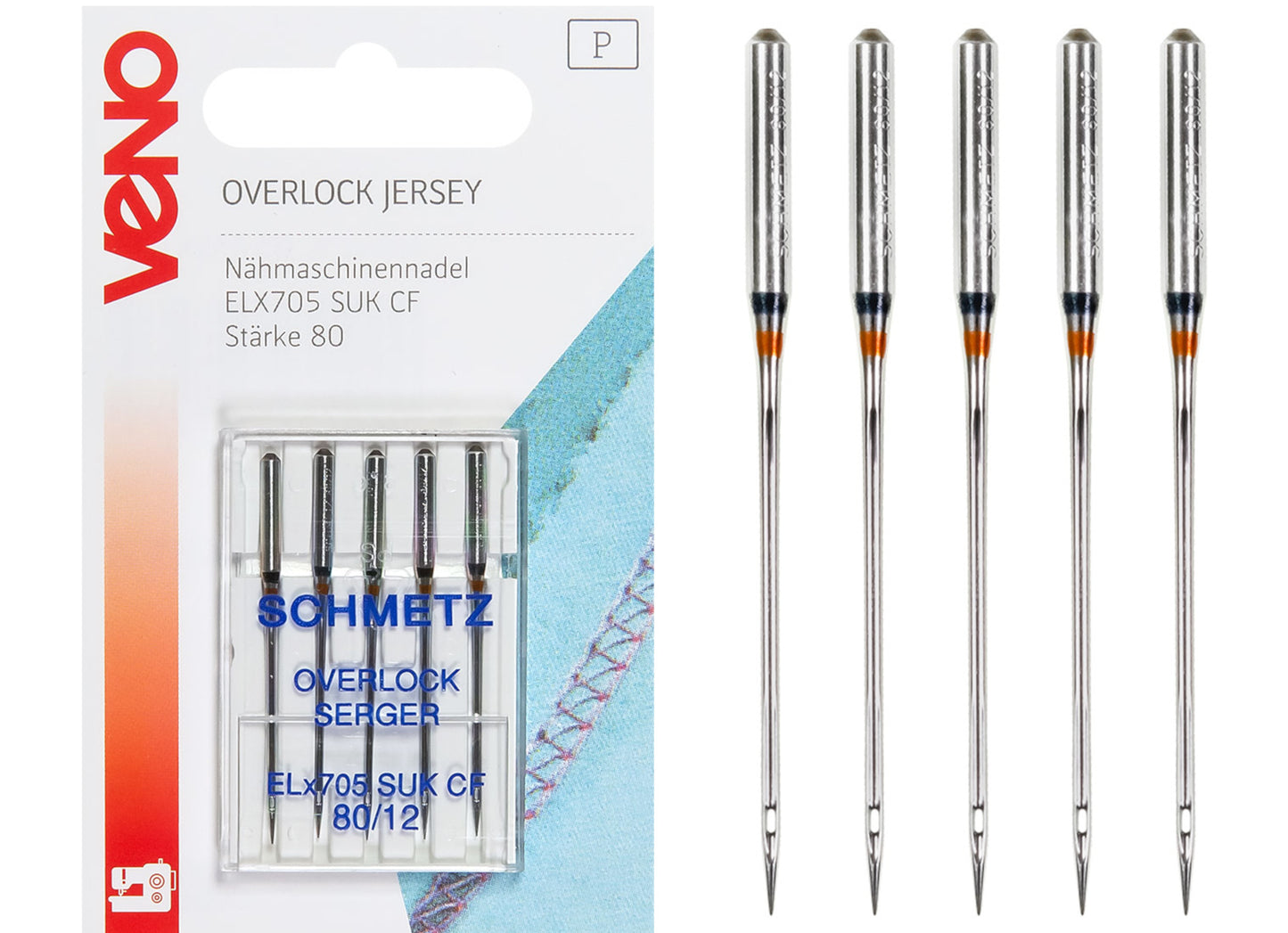 Veno Nähmaschinennadel Overlock