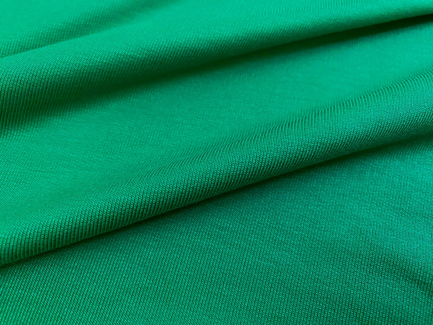 Jersey Organic Bambus Kelly Green
