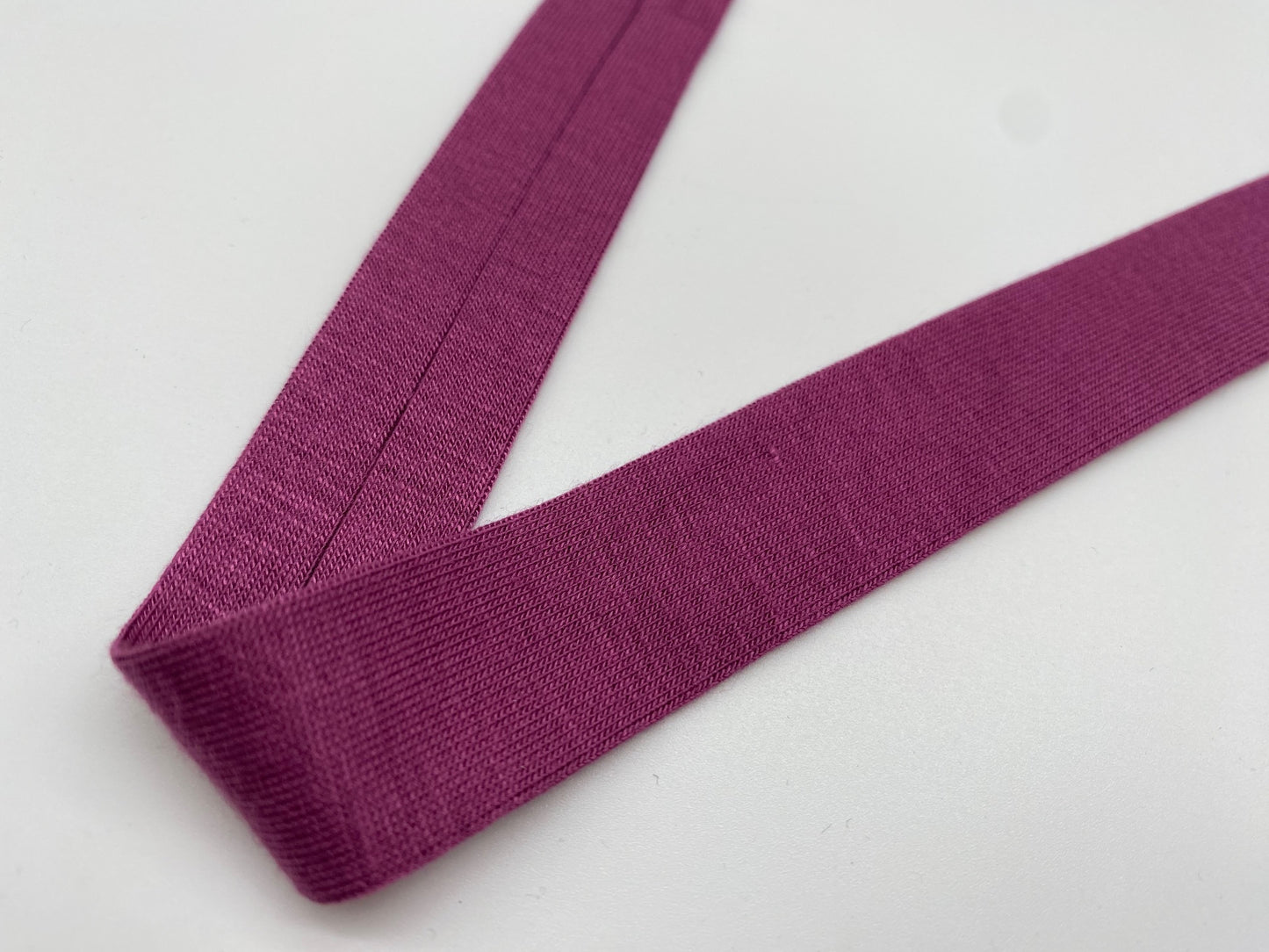 Jersey Schrägband Viskose Beere