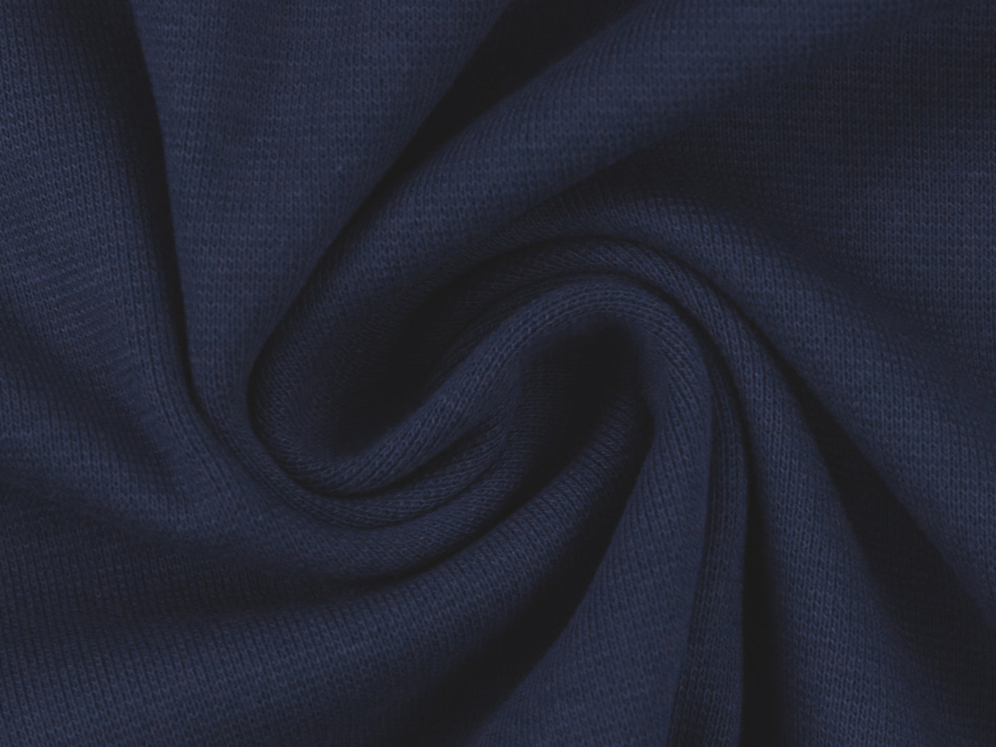 Sweatshirtstoff Uni Marineblau 598
