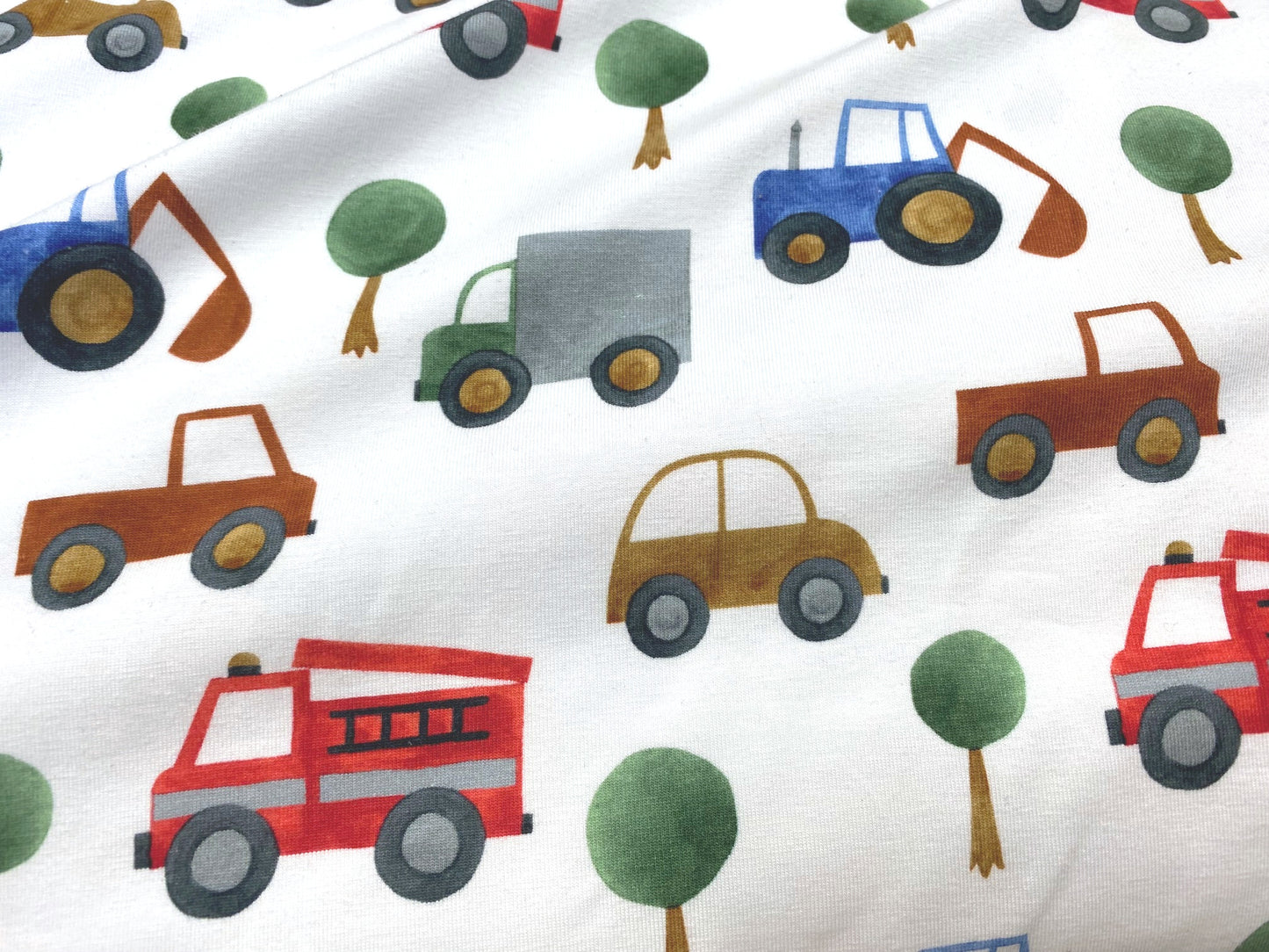 Kinderjersey Viel Verkehr Autos