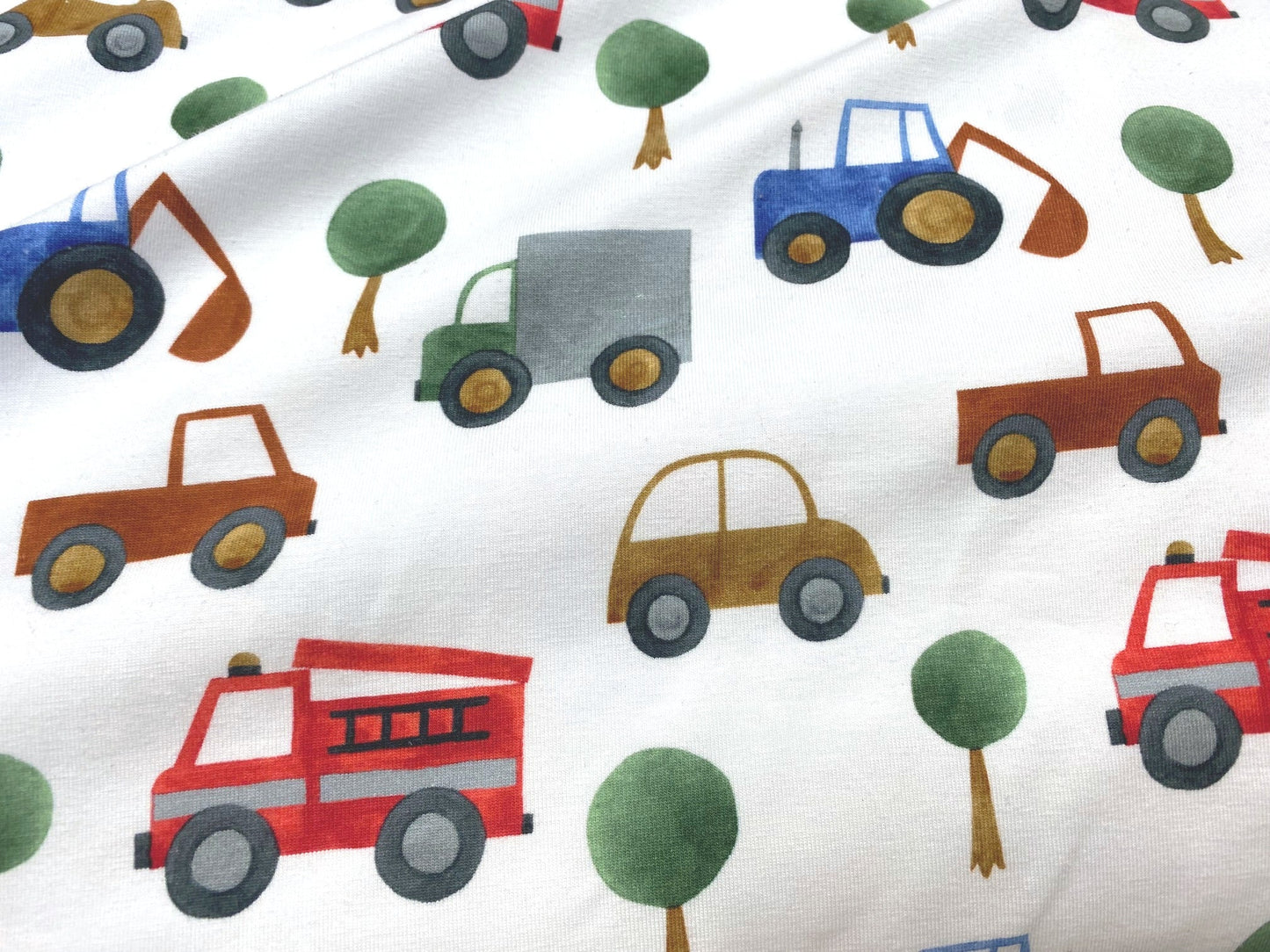 Kinderjersey Viel Verkehr Autos