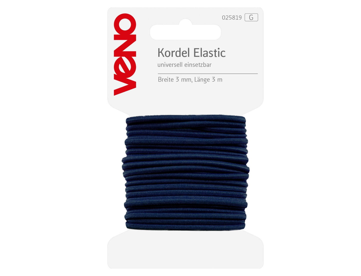 Veno Elastic-Kordel 3 mm Dunkelblau
