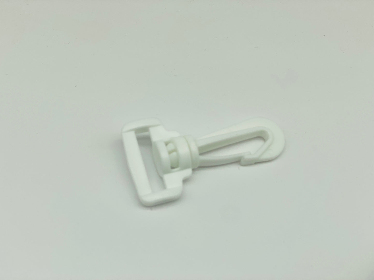 Karabinerhaken 25 mm Weiß