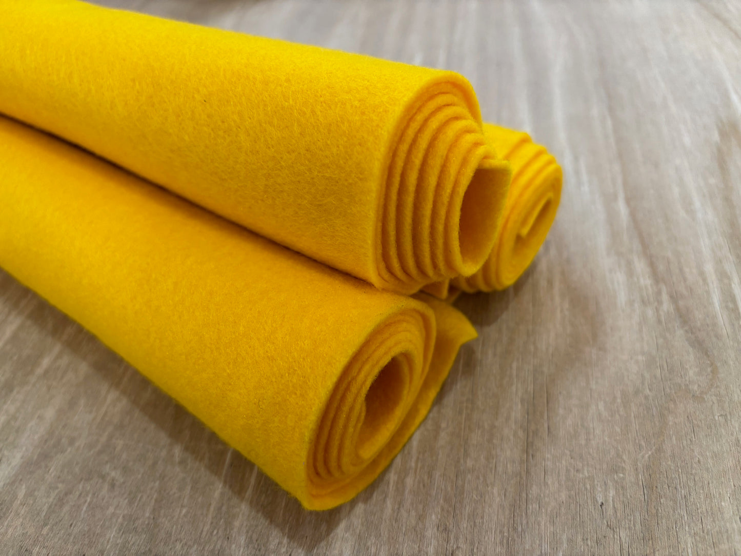 Bastelfilz Uni Gelb 1,5 mm