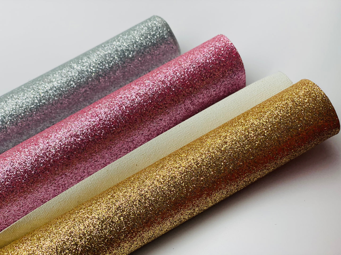 Glitzer Material Rosa 50 x 70 cm