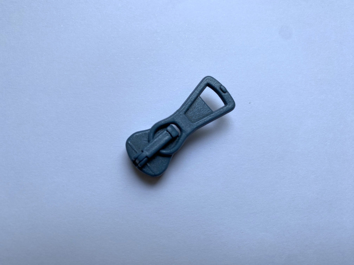 Zipper/Schieber Graublau für breiten