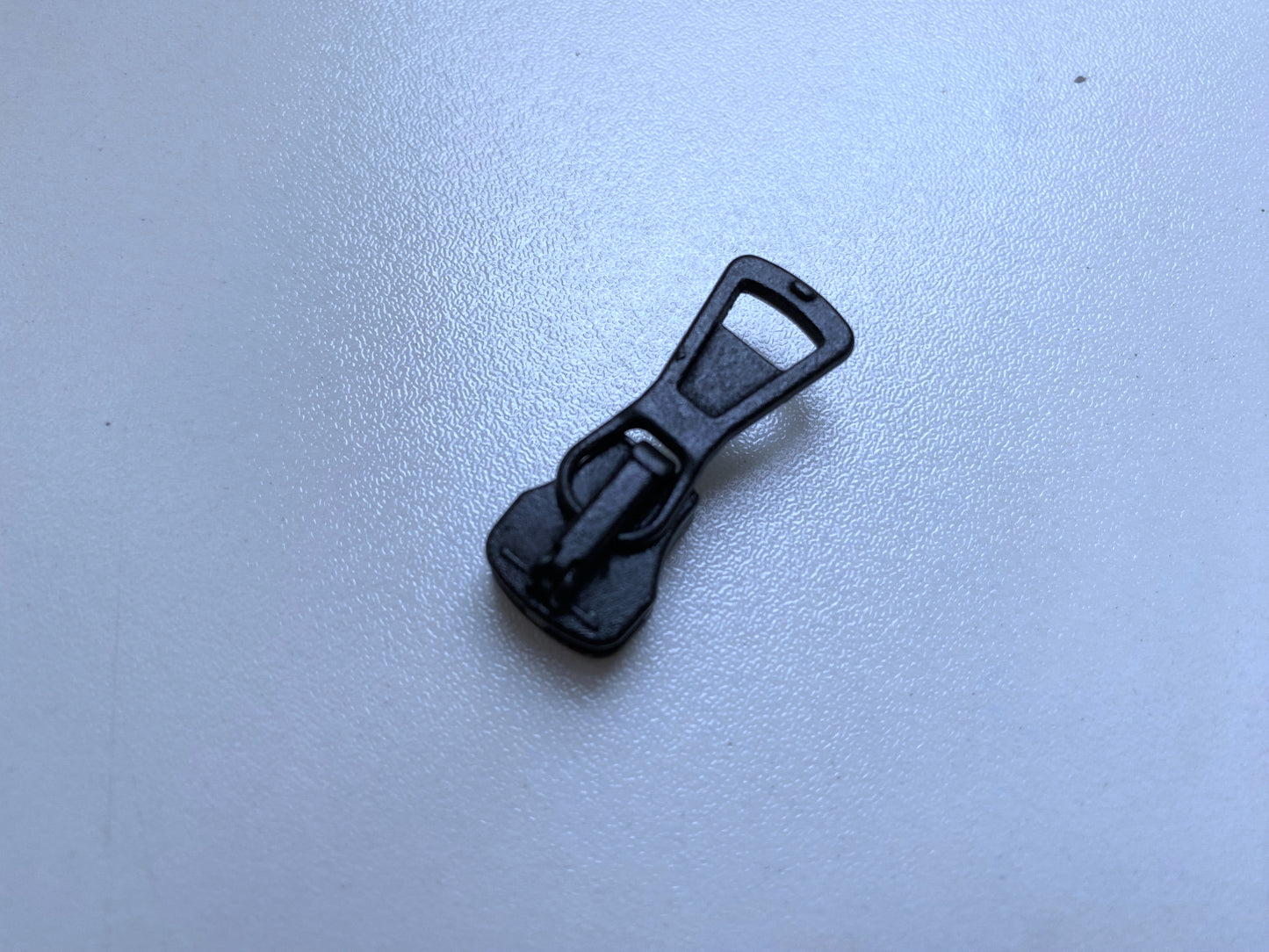 Zipper/Schieber Schwarz für breiten