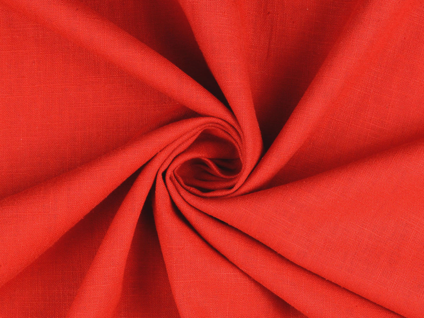 Leinen Leuchtend Rot gewaschen