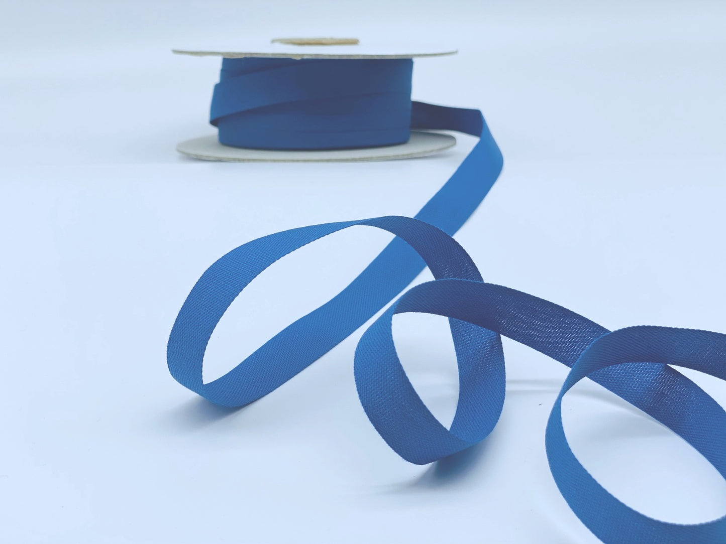 Baumwollband 15 mm Blau