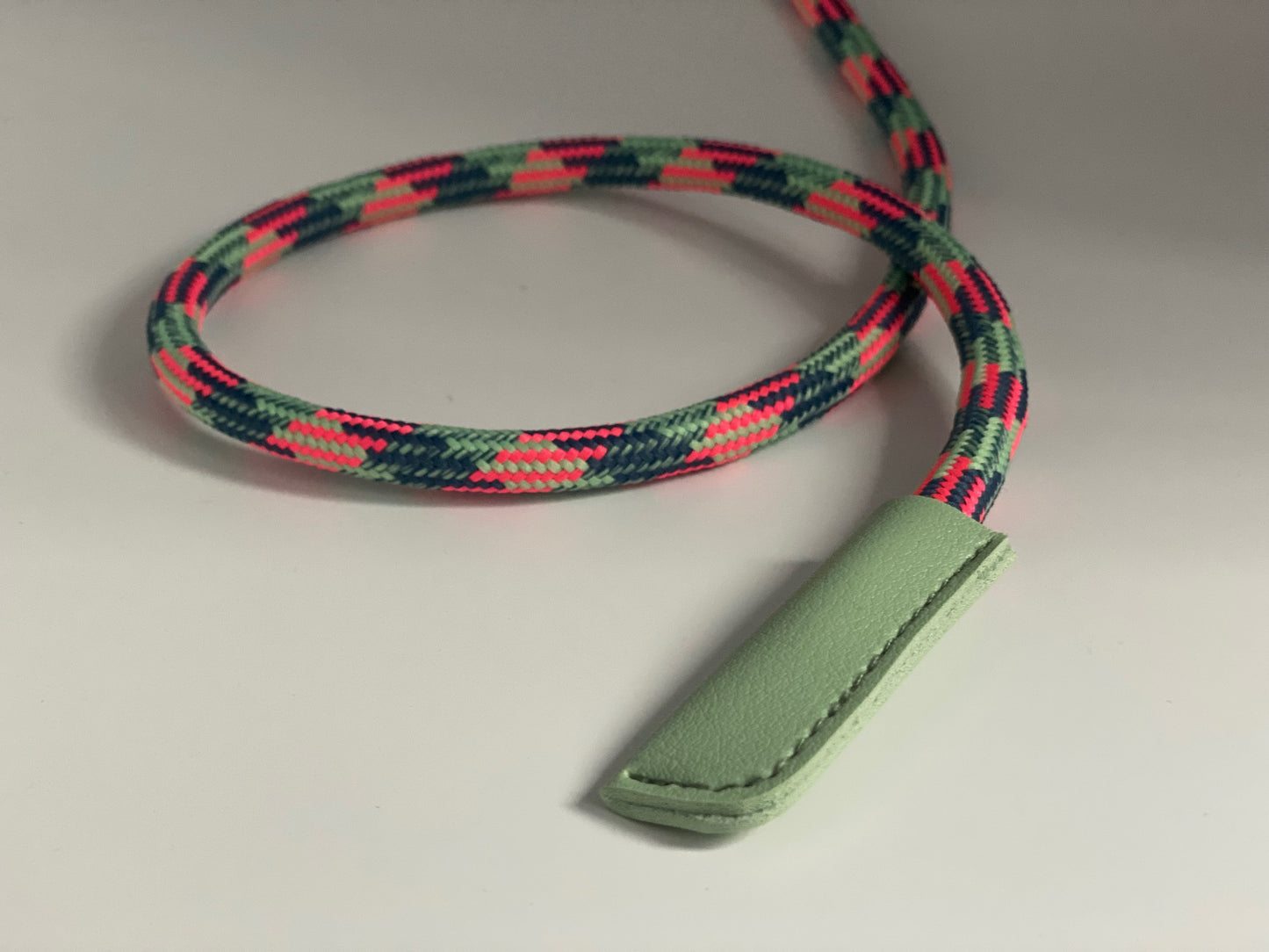 Kordelenden Dunkelblau Nappaleder