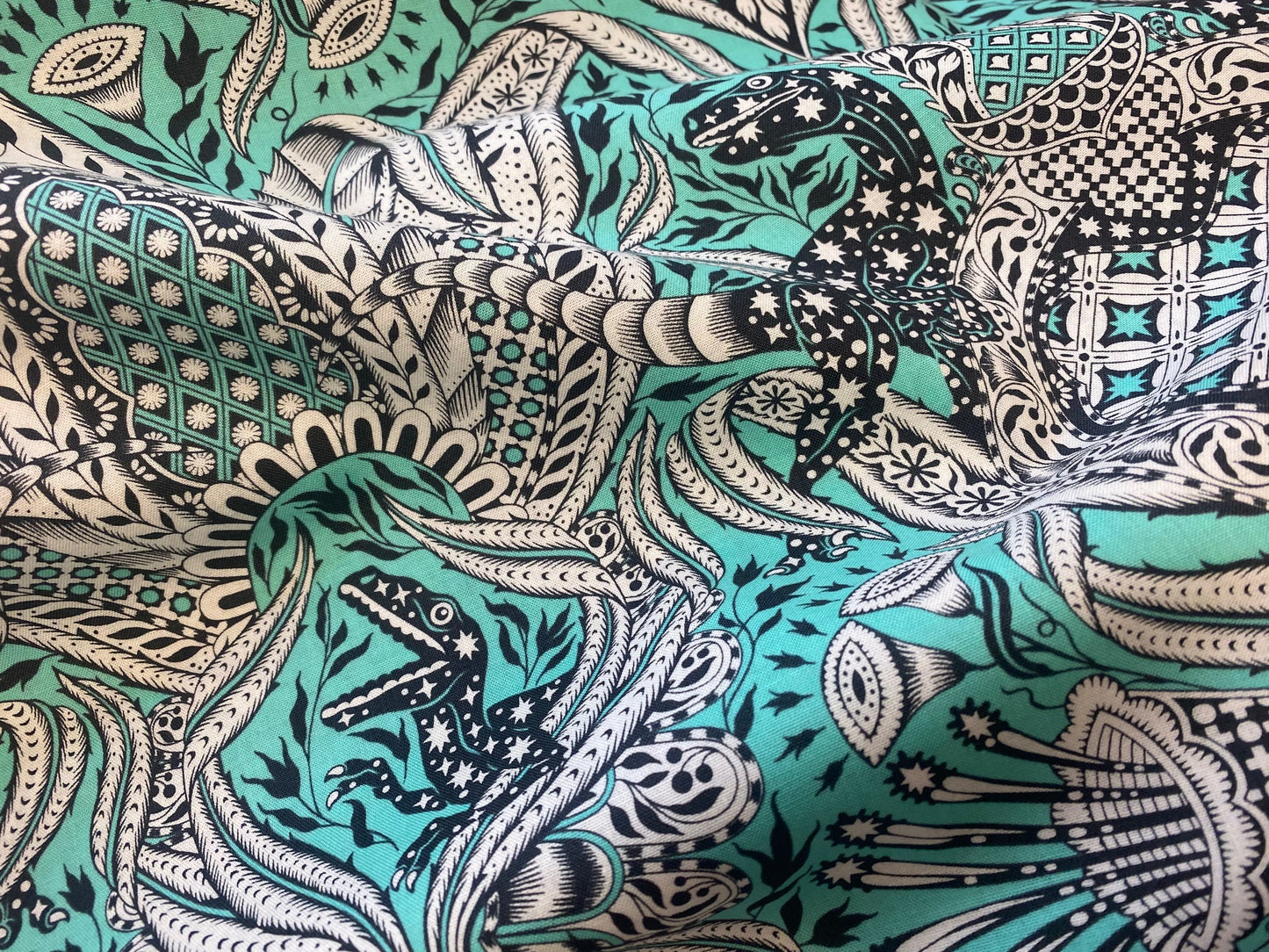 Baumwollstoff Roar Dinosaurier und