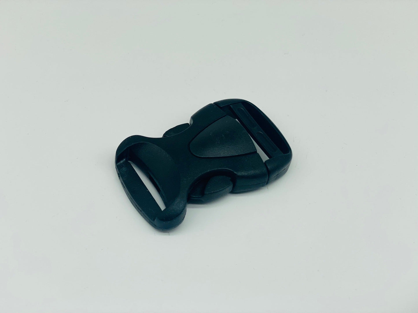 Steckschnalle 20 mm Schwarz Kunststoff