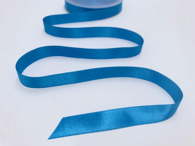 Satinband 15 mm Azurblau 029