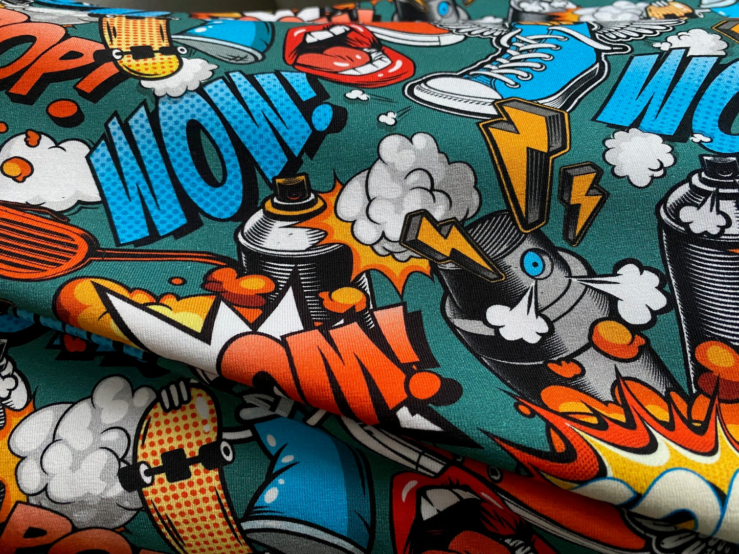 Jersey Comic Graffiti