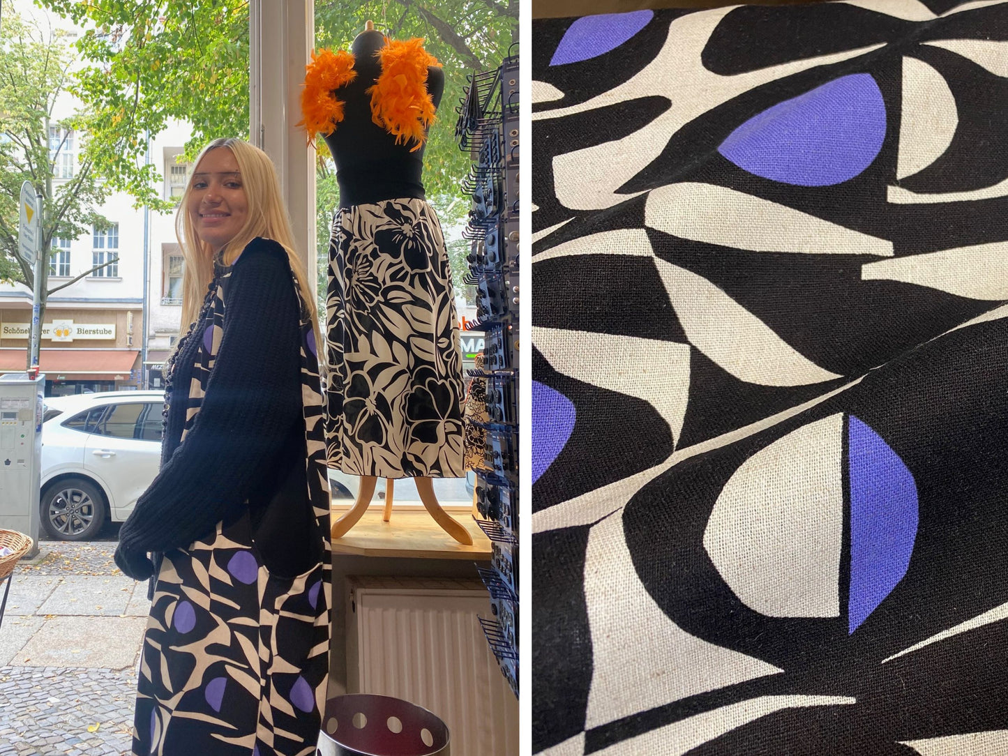 Viskose-Leinengemisch Abstract