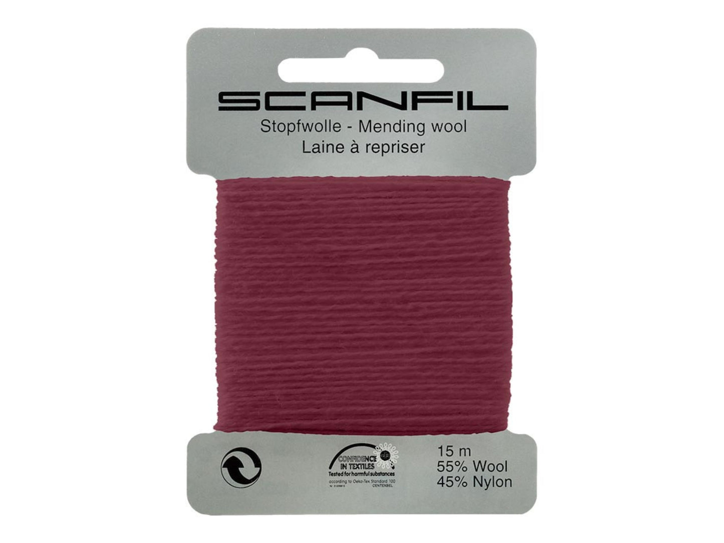 Scanfil Stopfgarn Bordeaux 072
