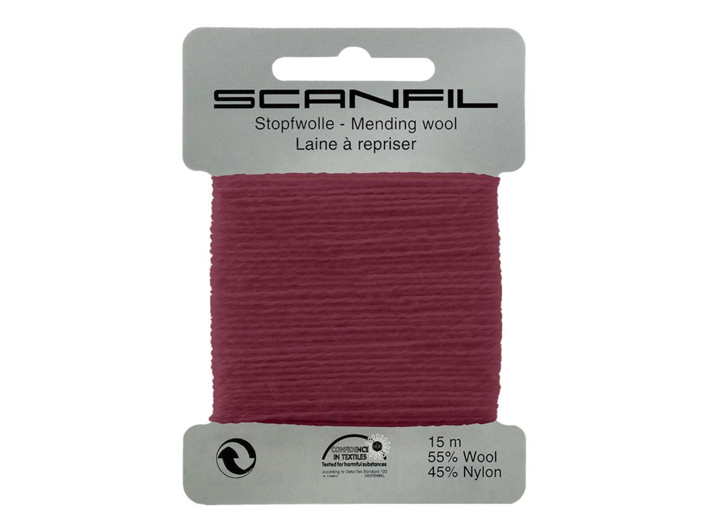 Scanfil Stopfgarn Bordeaux 072