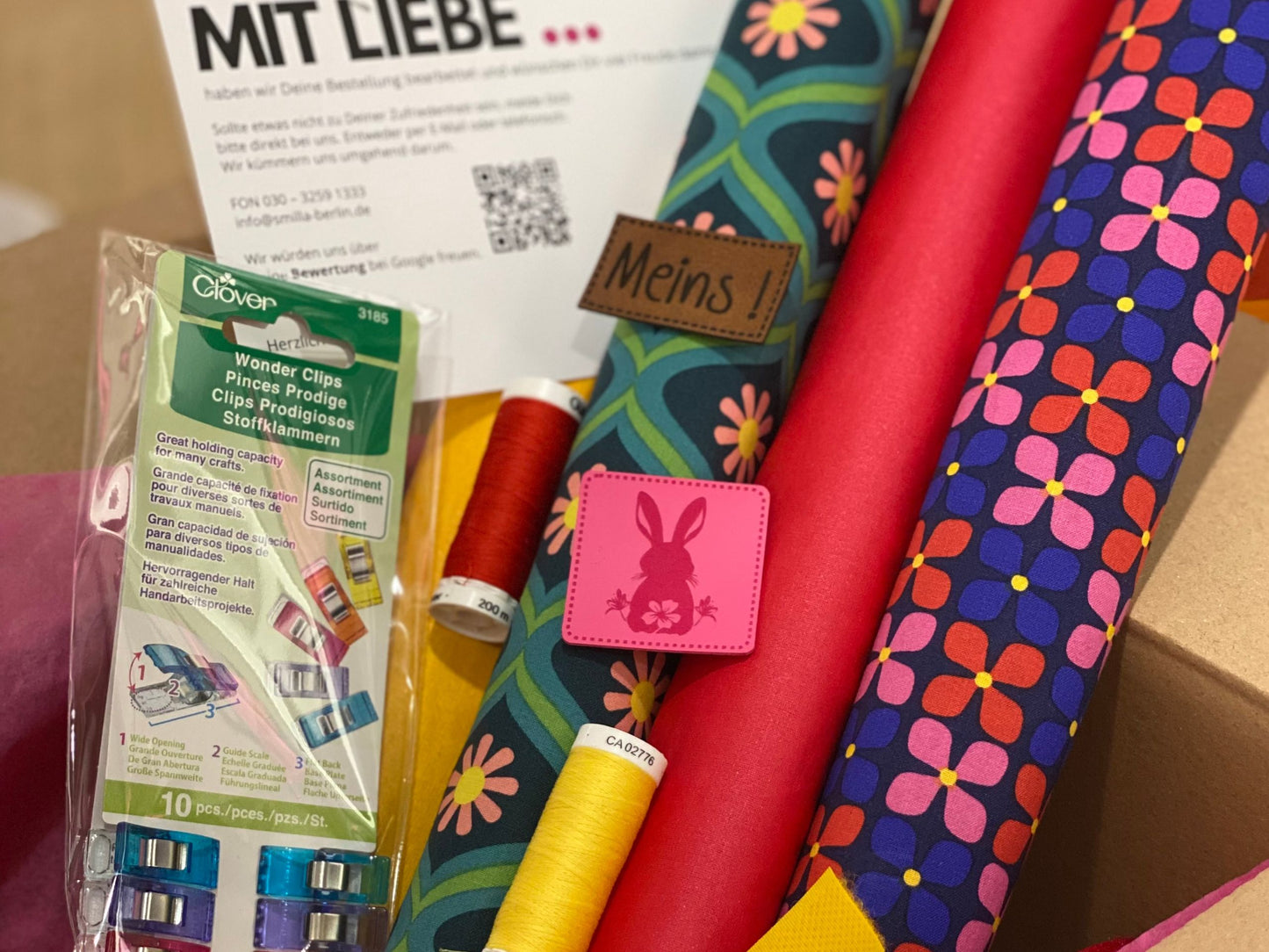 smilla Nähpackage L Retroflower für