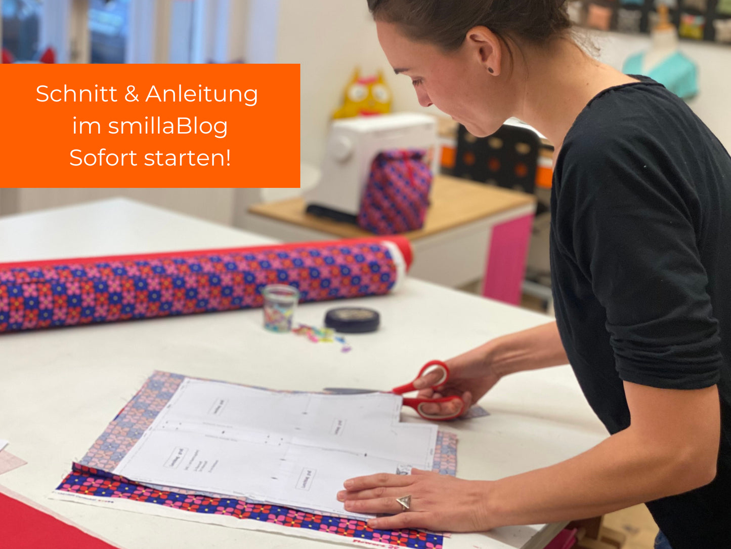 smilla Nähpackage L Sixties/Bike für