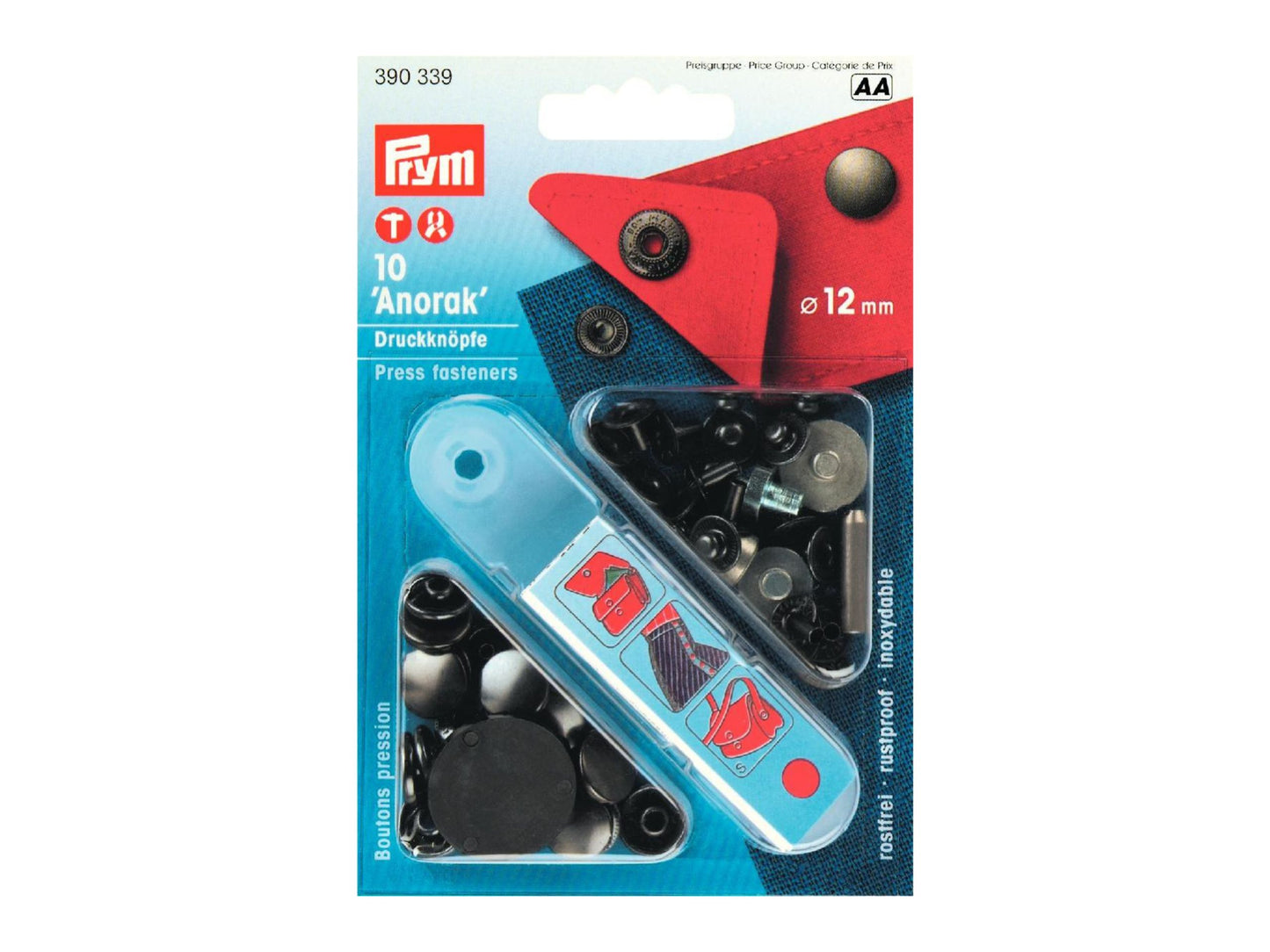 Prym Druckknopf Anorak 12 mm