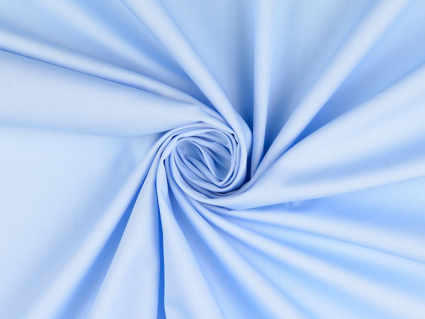 Baumwollstoff Uni Pastellblau