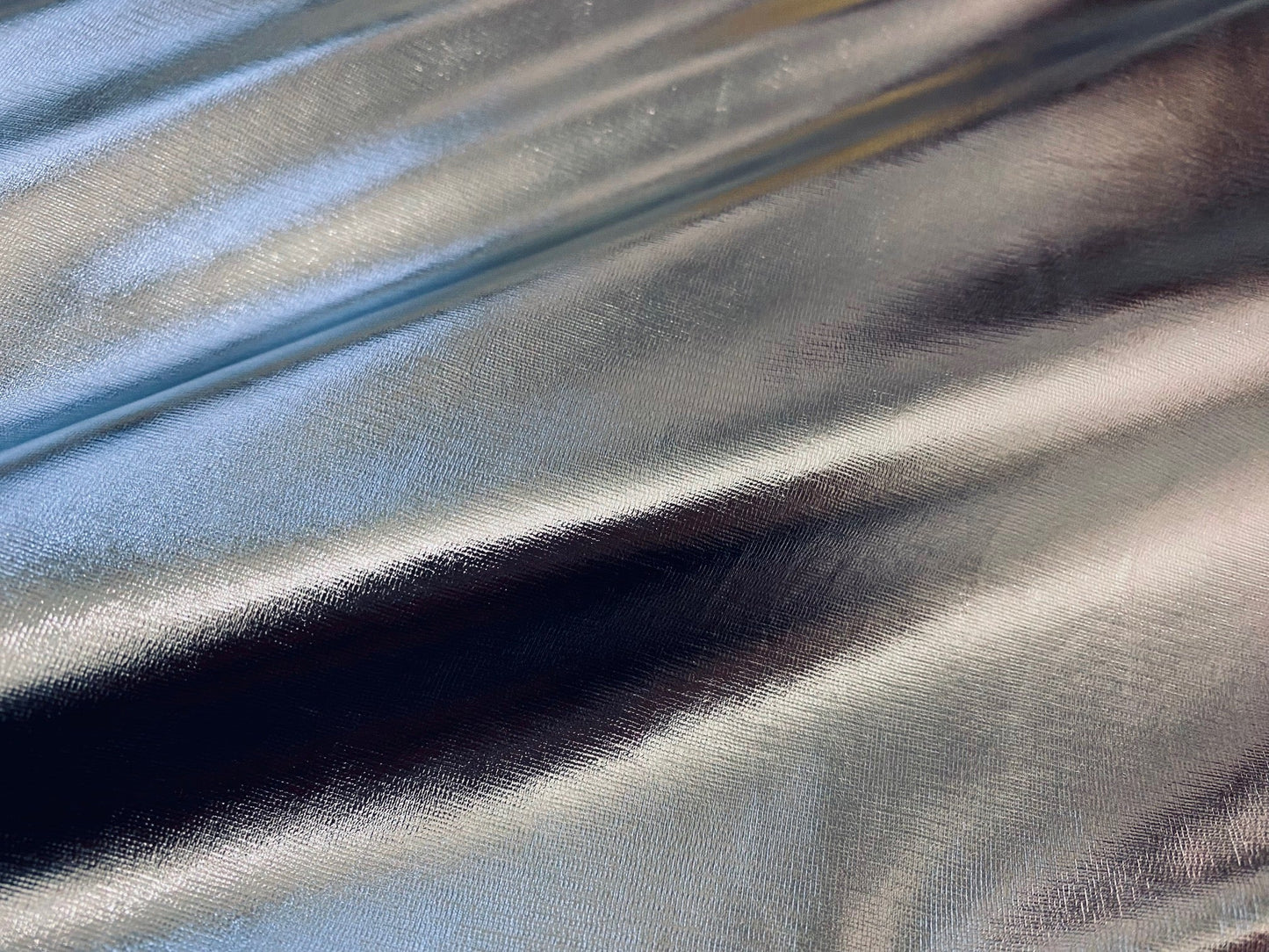Folien-Jersey Galactic Silber