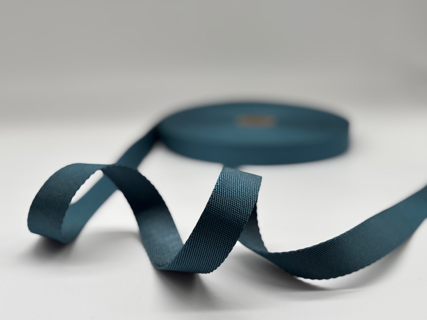 Gurtband Polyester Petrol 20 mm