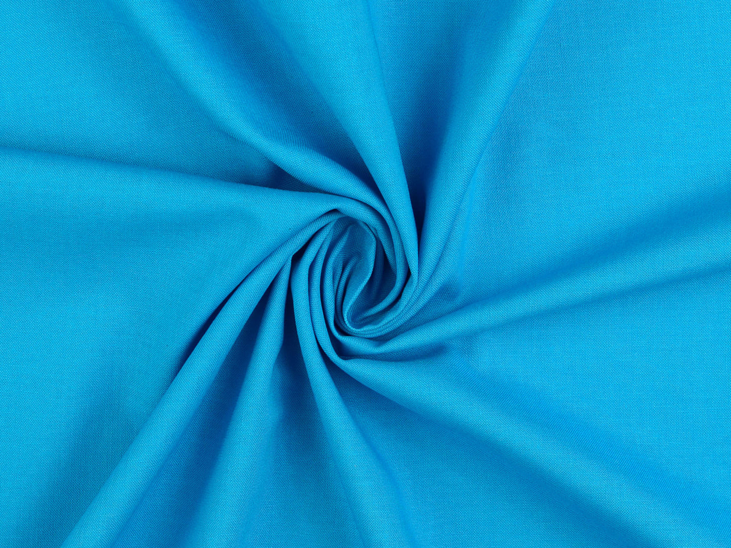 Baumwollstoff Uni Aqua Swimmingpool