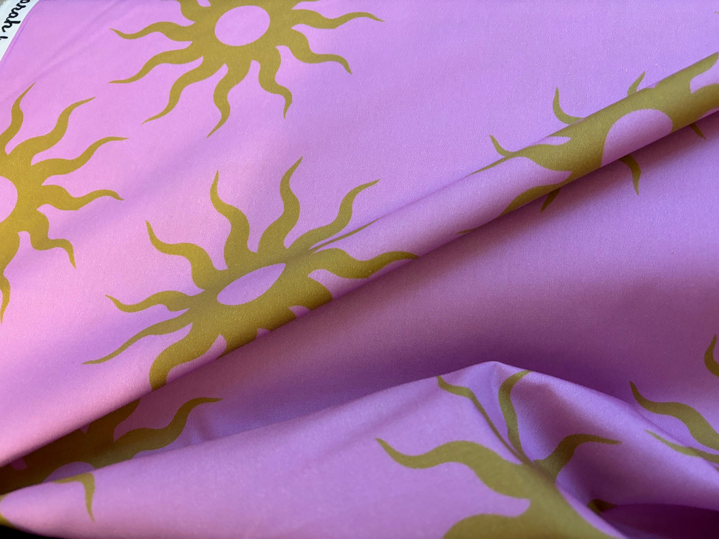 Baumwoll-Popeline Sarah Sun Pink