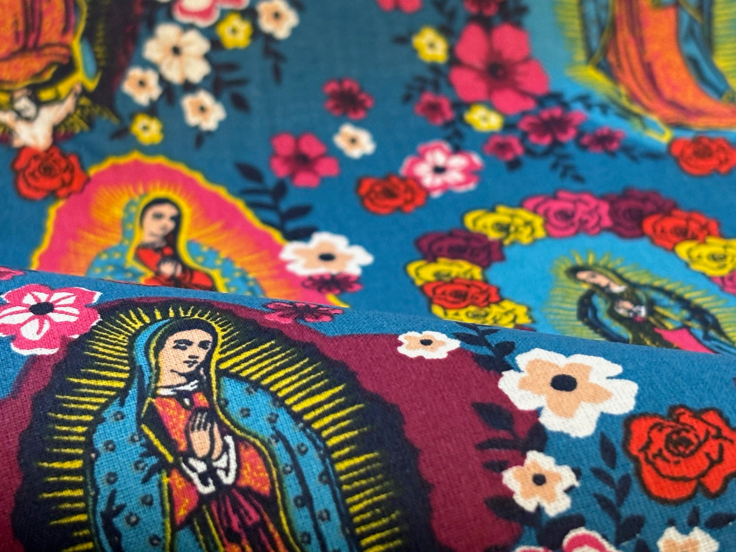 Baumwollstoff Maria Vierge Lorraine