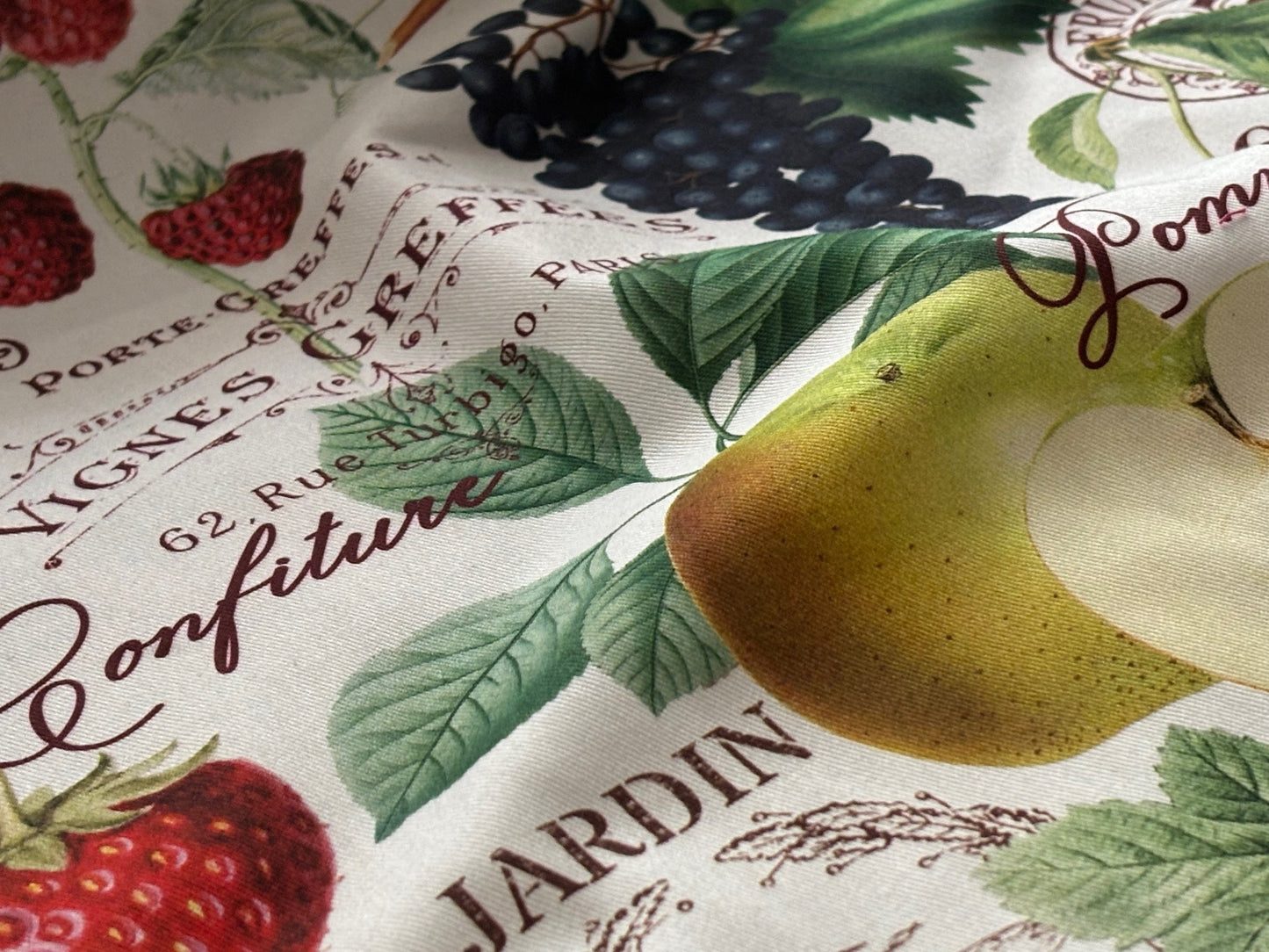 Canvas Fruits Francaise Früchte