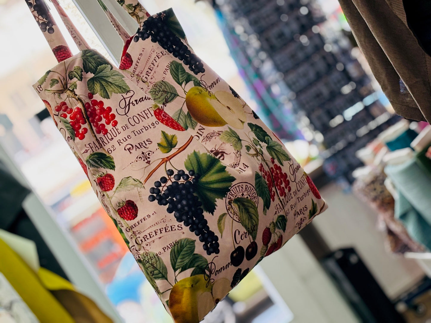 Canvas Fruits Francaise Früchte