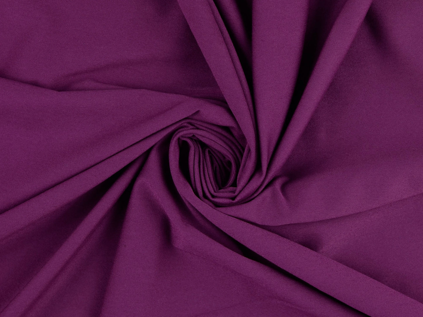 Bio-Baumwolljersey Uni Pflaume